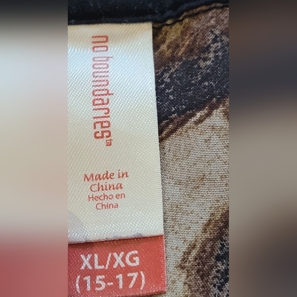 No Boundaries XL Leopard Print Kimono Coverup Sheer Beach Buttonup - Picture 7 of 7